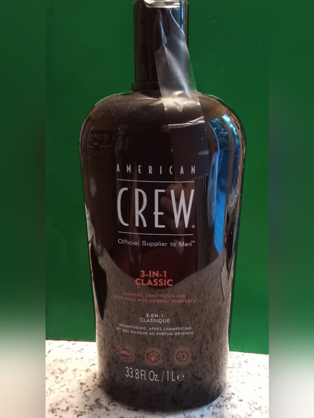 American Crew 3-in-1 Classic Shampoo, Conditioner & Body Wash Jumbo size